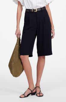 Madewell Slouchy Crepe Shorts