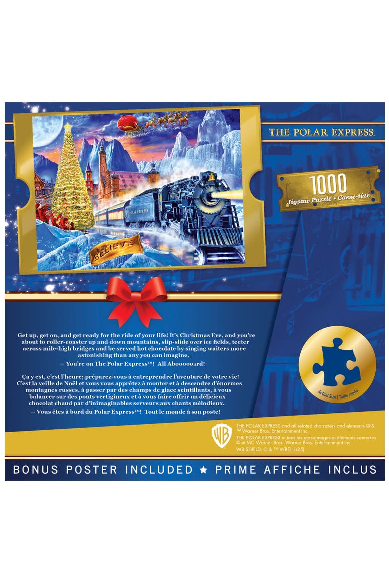The Polar Express 1000 Piece Puzzle, Alternate, color, Multicolor