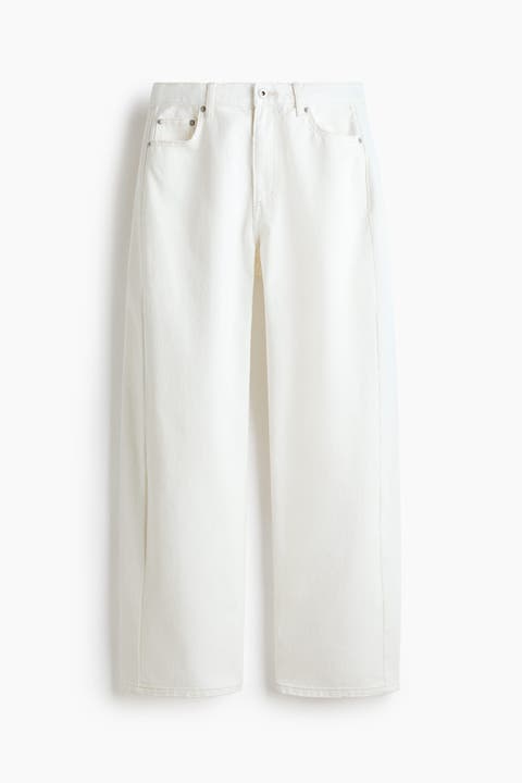Barrel-leg Jeans