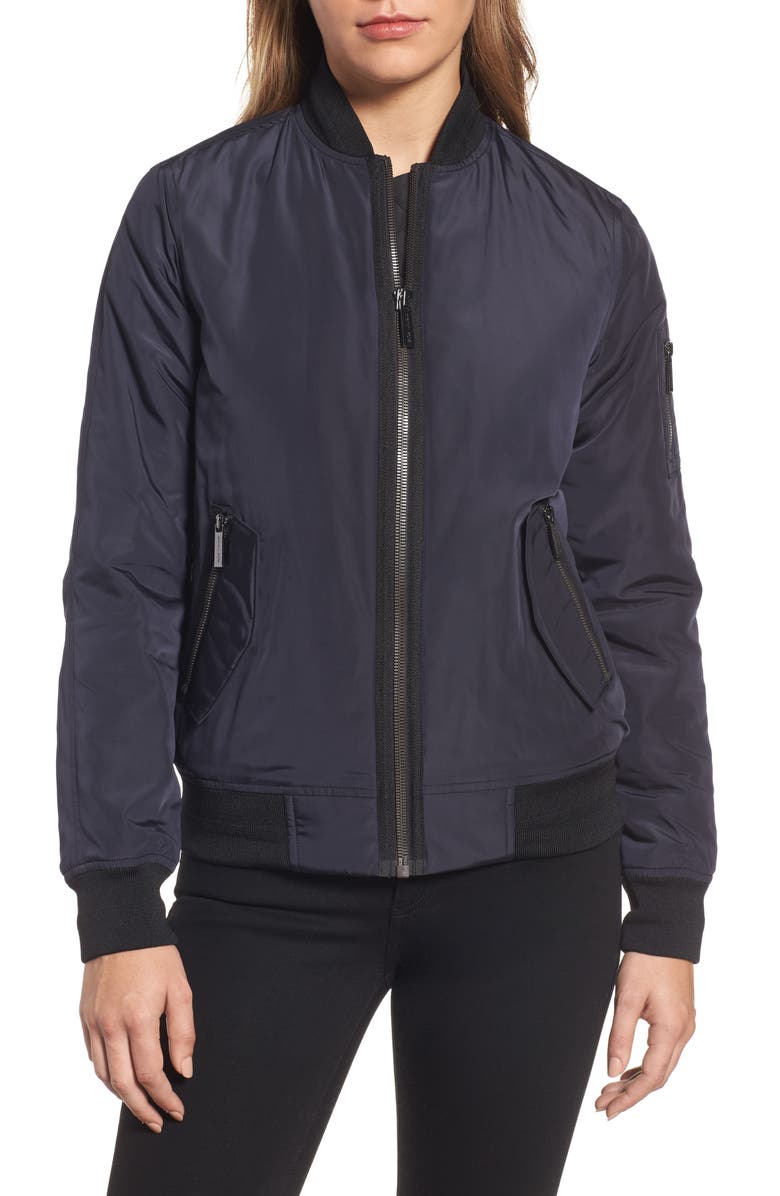 MICHAEL Michael Kors Bomber Jacket, Alternate, color,