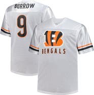 FANATICS Men's Fanatics Joe Burrow White Cincinnati Bengals Big & Tall V-Neck Fashion Jersey