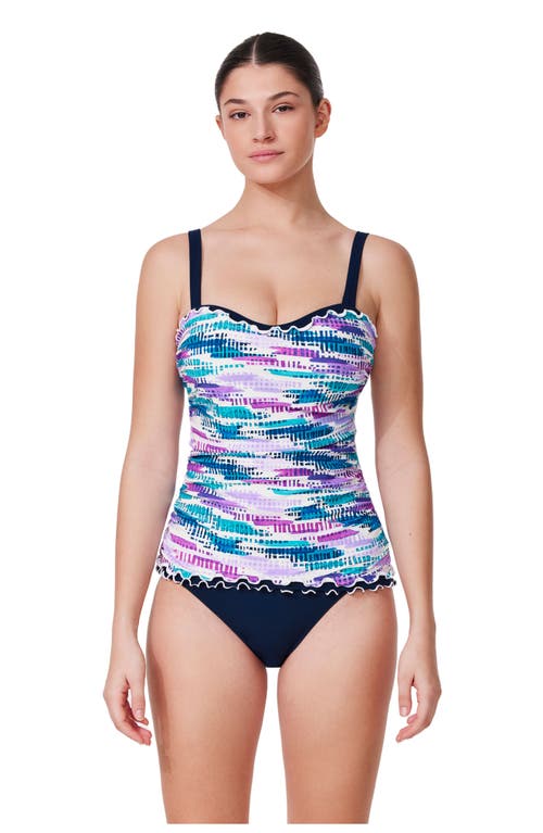 Gottex Canva Tricolore D-cup Tankini Top