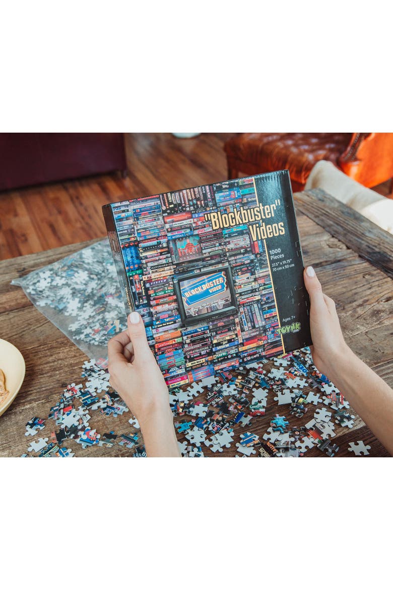Blockbuster Era 1000-Piece Jigsaw Puzzle | Toynk Exclusive, Alternate, color, Multi-Color