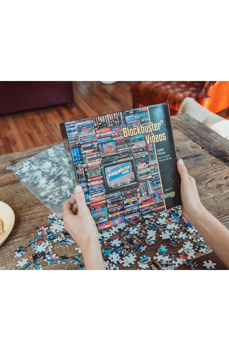 Toynk Blockbuster Era 1000-Piece Jigsaw Puzzle | Toynk Exclusive, Alternate, color, Multi-Color