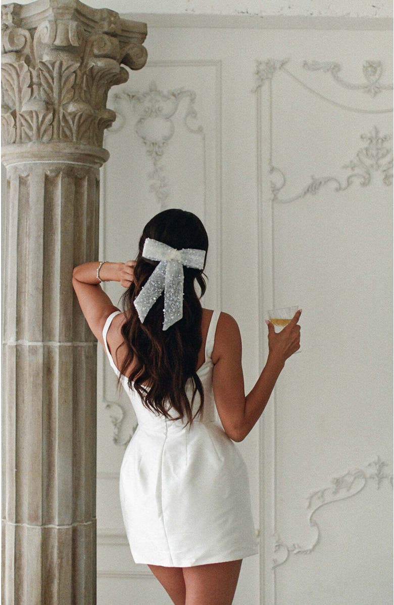 Untamed Petals Anna Sparkle Bow, Alternate, color, 