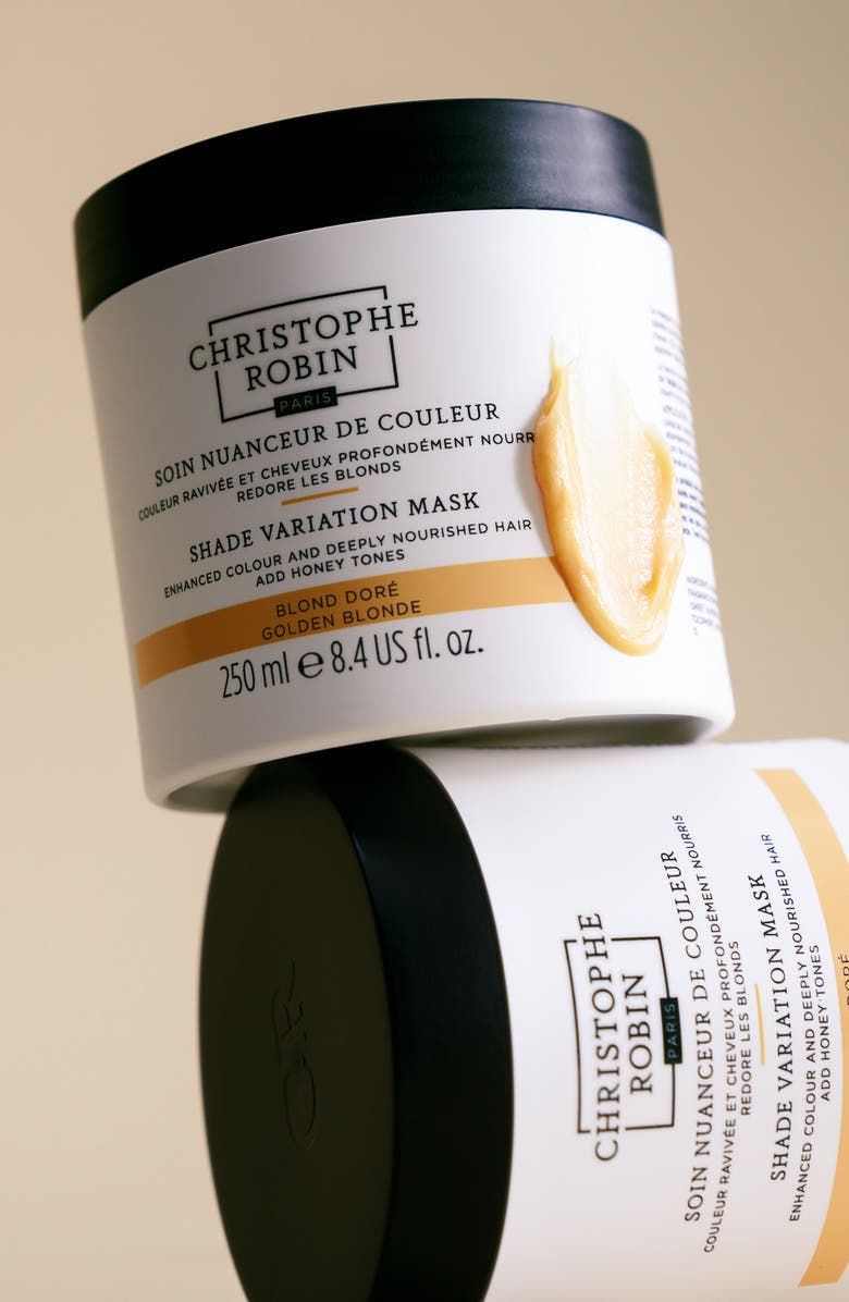 Christophe Robin Shade Variation Mask, Alternate, color, Golden Blonde