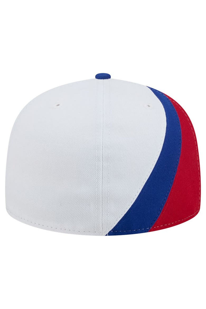 Men's New Era Red/Royal New York Giants Shock 59FIFTY Fitted Hat, Alternate, color, Red