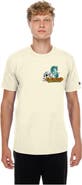New Era Men's New Era Natural Seattle Mariners Dia de los Muertos Sugar Skull T-Shirt