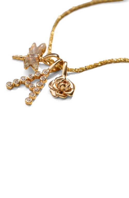 Made By Mary May Birth Flower Charm In Silver