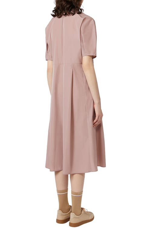 Weekend Max Mara Cadmio Midi Shirtdress In Pink
