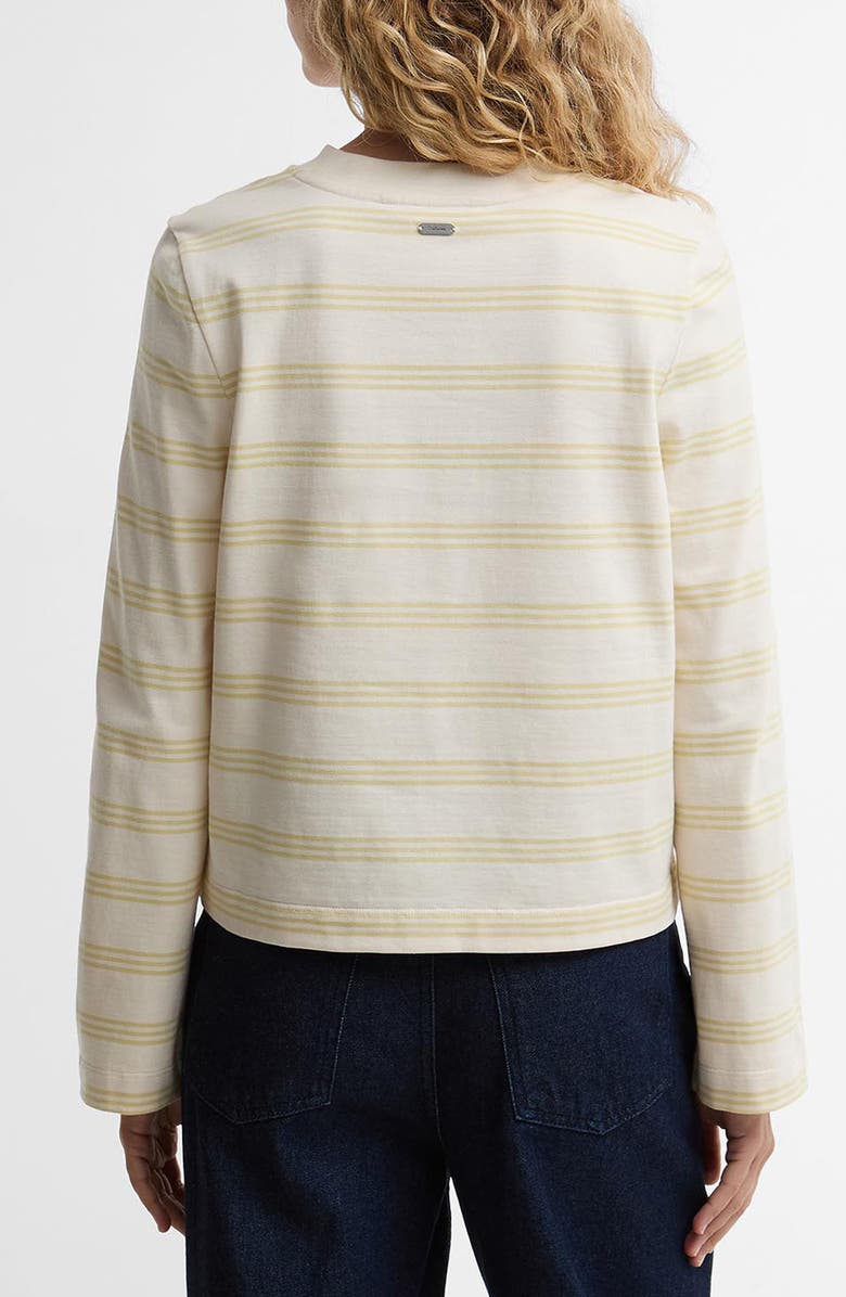 Barbour Dartmoor Stripe Top, Alternate, color, Original Ecru/Soured Citrus
