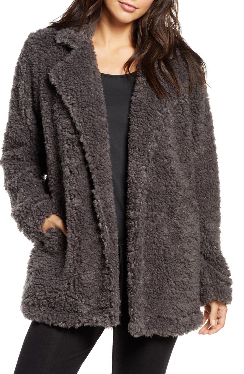 PJ Salvage Faux Shearling Jacket, Main, color,