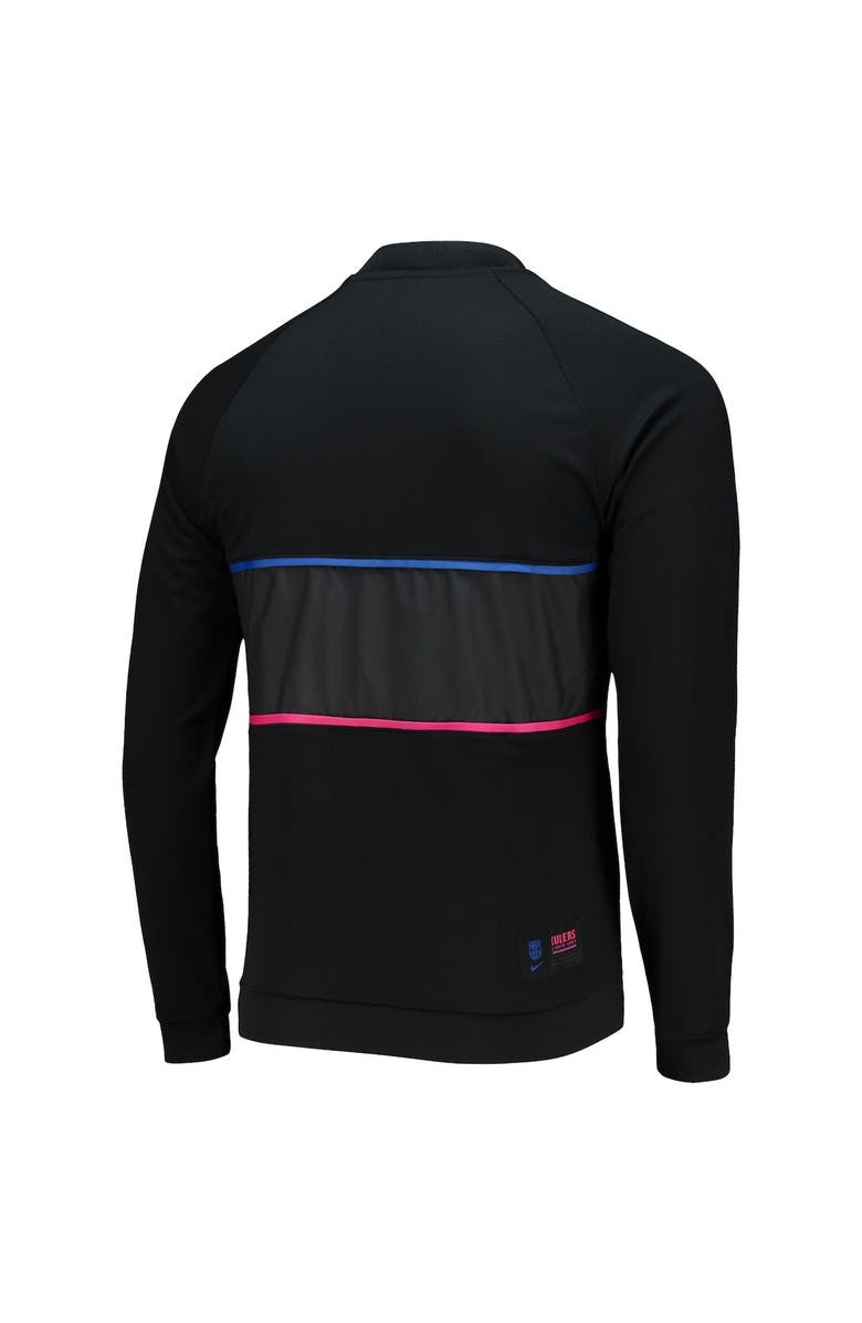 Nike Men's Nike Black Barcelona I96 Anthem Raglan Full-Zip Jacket, Alternate, color, 