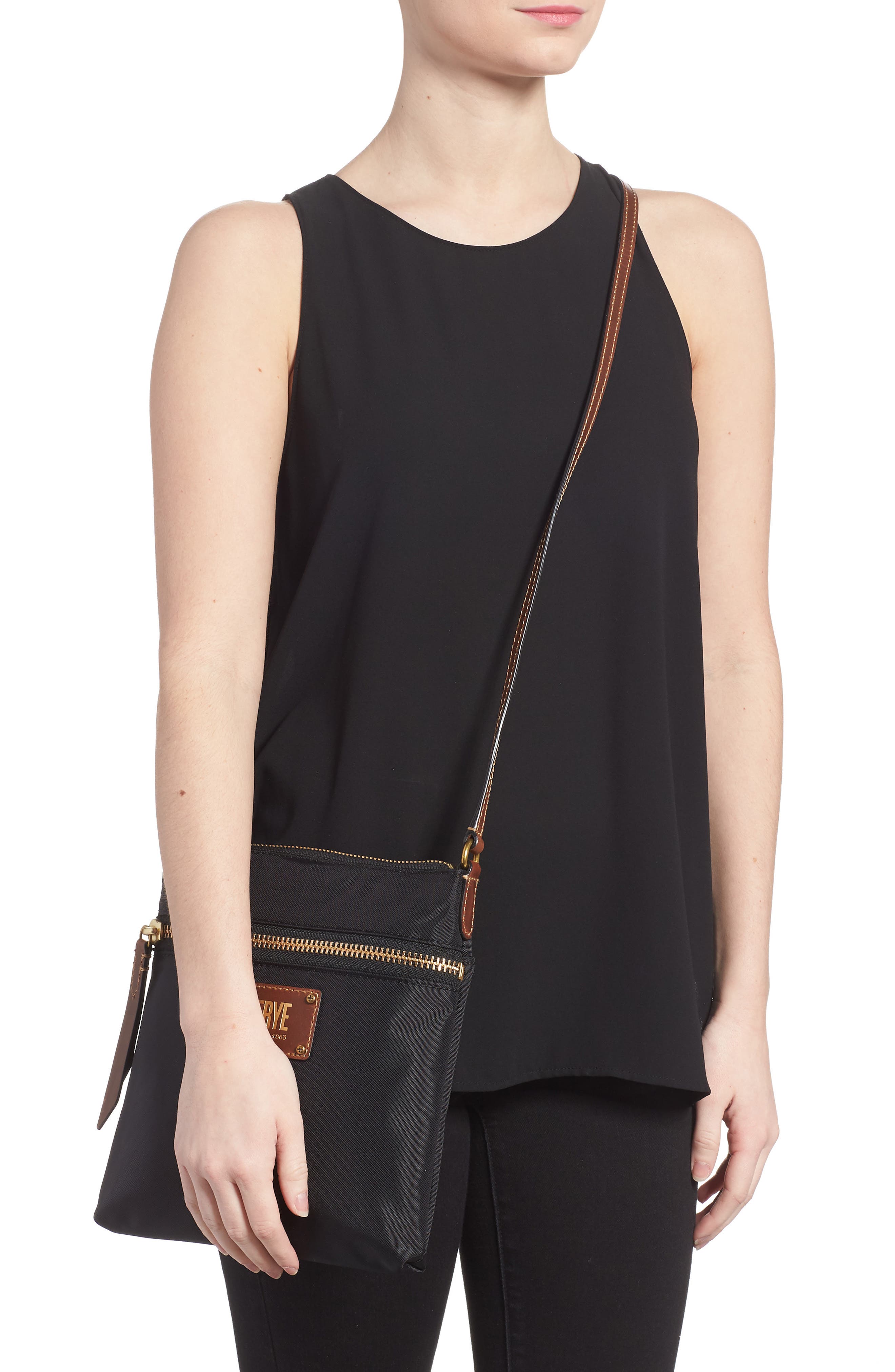 Frye Ivy Nylon Crossbody Bag, Alternate, color, 