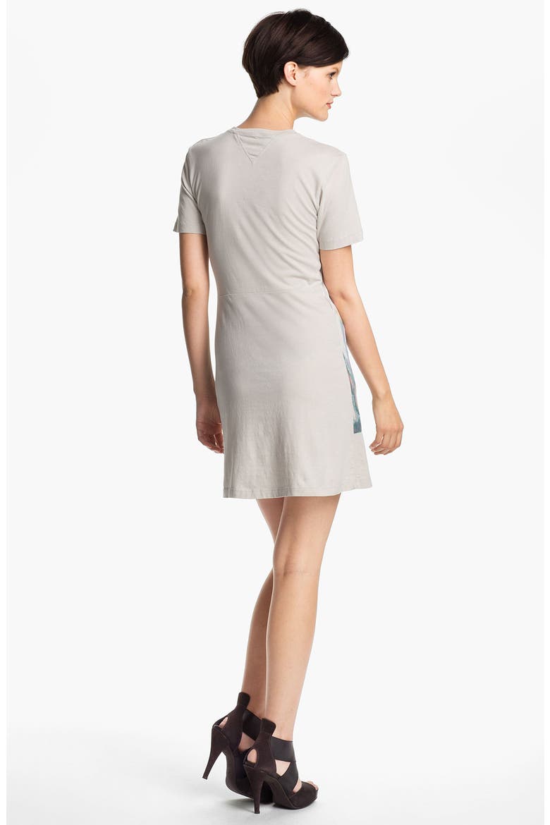 'Cherry Isobek' Jersey T-Shirt Dress, Alternate, color, WHITE MULTI