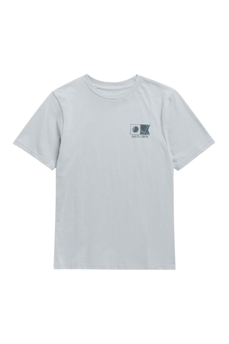 Kids' Flagship Fill Short Sleeve Graphic T-Shirt, Main, color, QUARRY