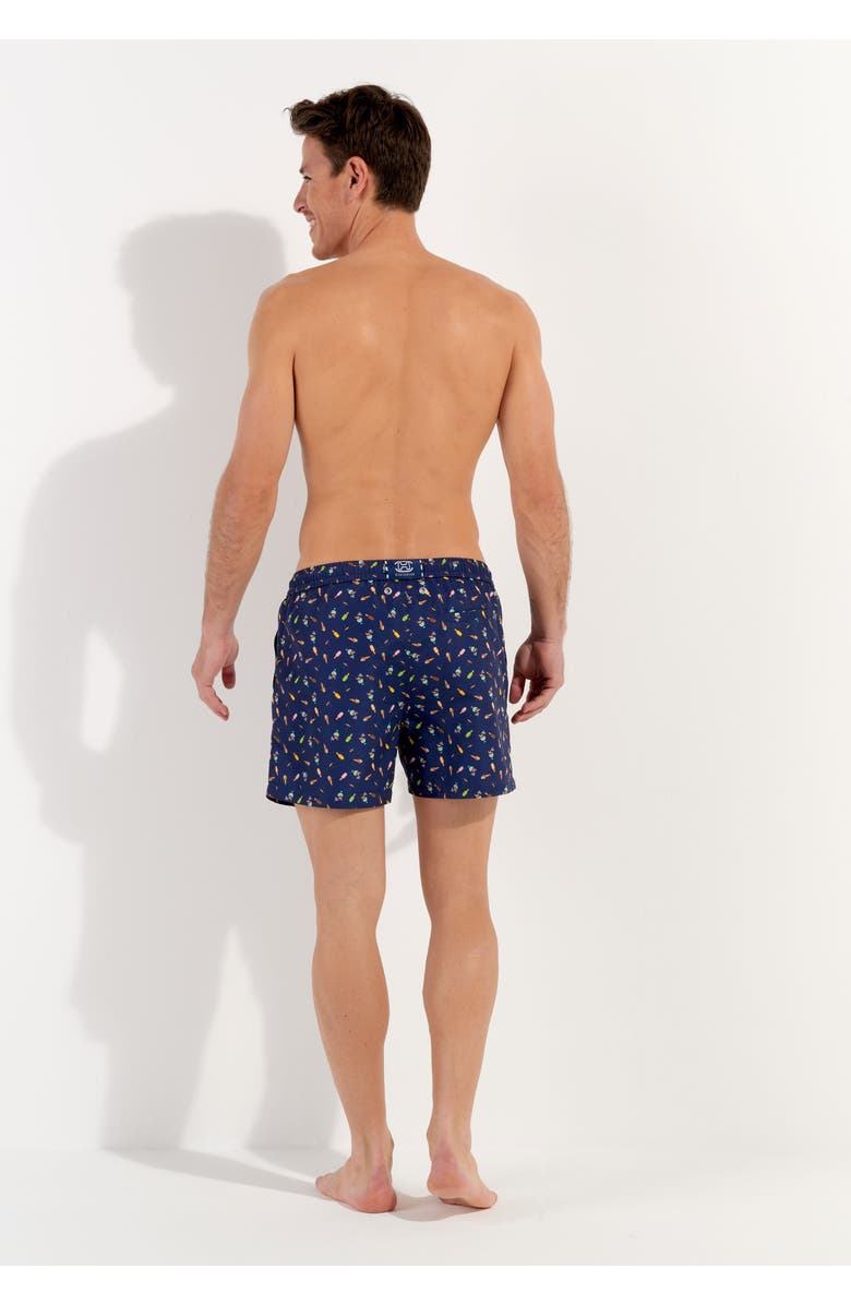 HOM Summer Beach Boxer, Alternate, color, Navy Print