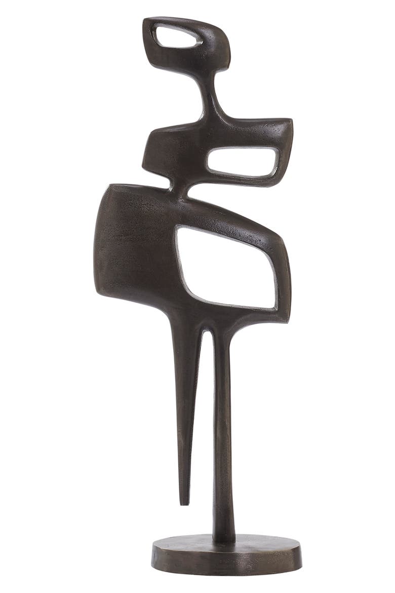 Pacino Abstract Statue, Main, color, ANTIQUE NICKEL