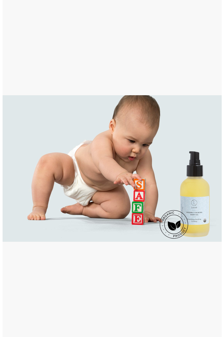 Organic Calming Baby Oil, Alternate, color, None