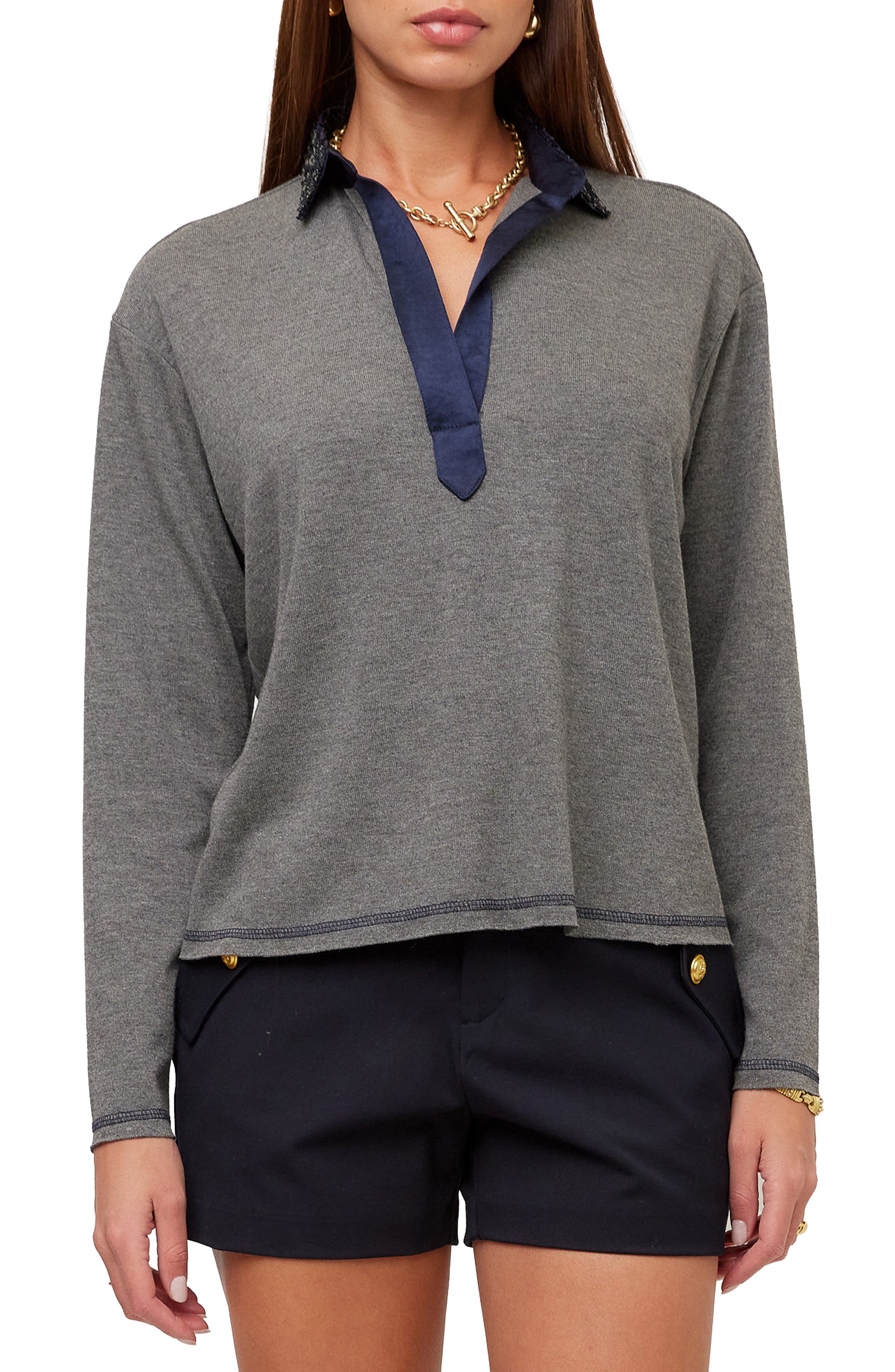 selected DARK HEATHER GRAY