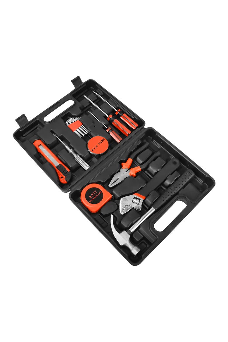 Handy Solutions 16-Piece Household Tool Kit, Alternate, color, Black