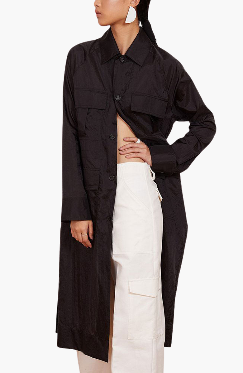 CAALO 2 Length Utility Jacket, Main, color, Black