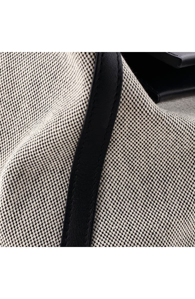 Pre-Owned Hermes 24/24 Bag Canvas and Swift 35, Alternate, color, Noir