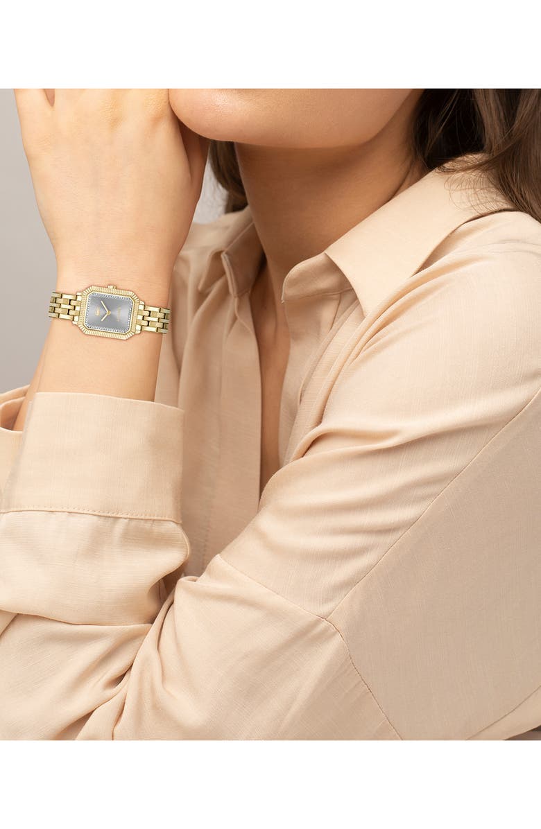 Lacoste Parisienne Bracelet Watch, 28.3mm x 20.7mm, Alternate, color, Grey