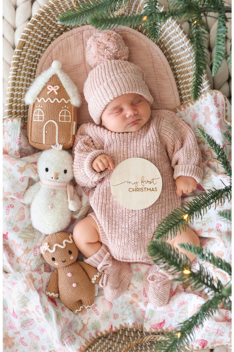 Baby Snowman Stuffed Animal, Alternate, color, WHITE