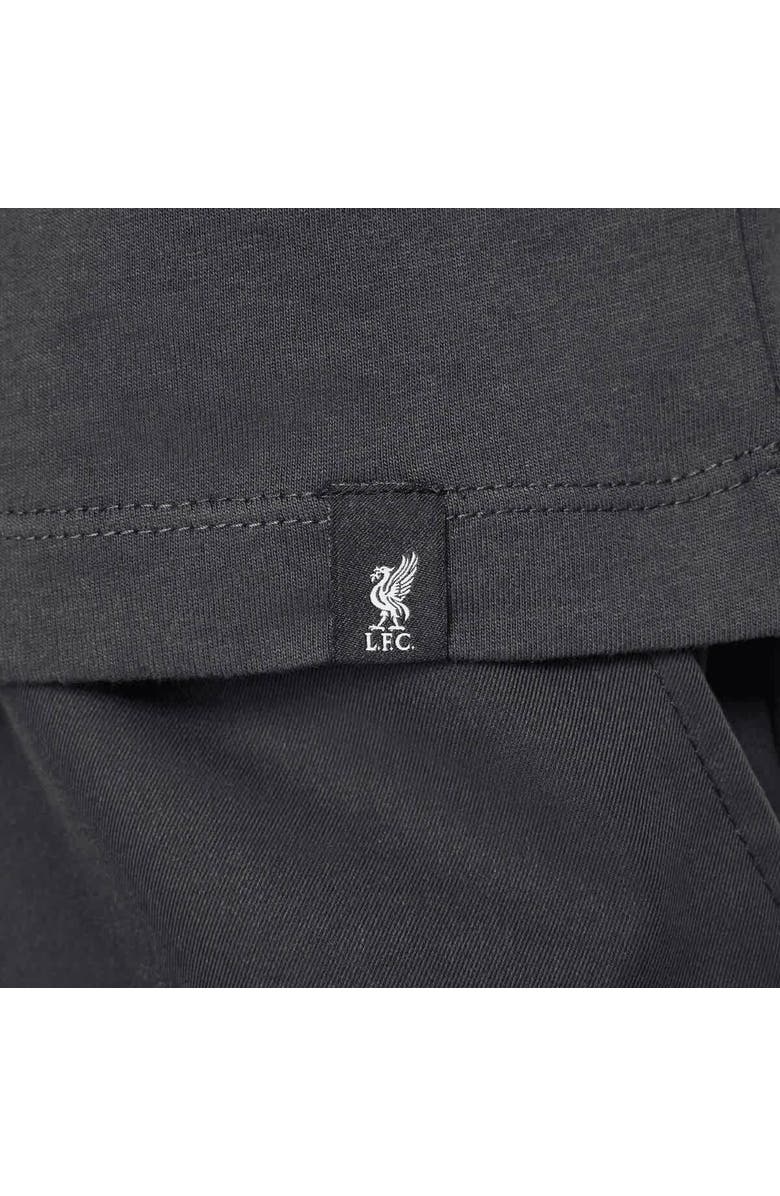 Nike Youth Nike Black Liverpool Swoosh T-Shirt, Alternate, color,