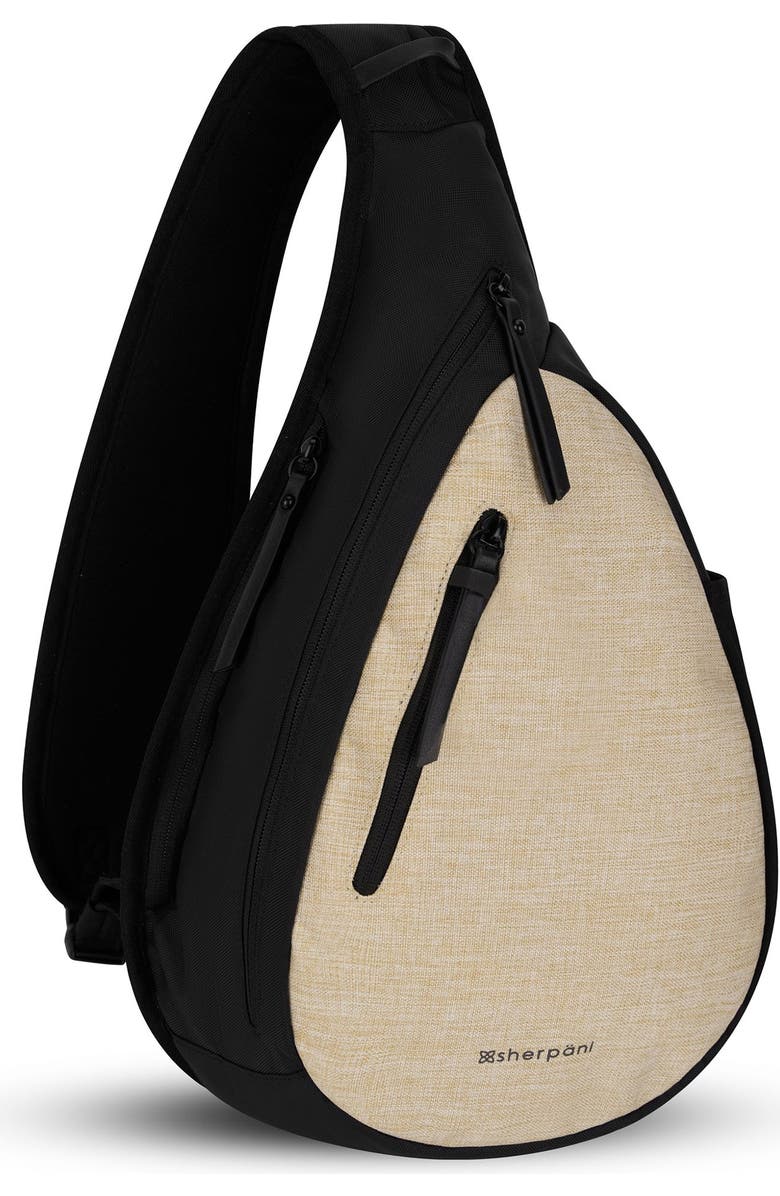 Sherpani Esprit Anti Theft RFID Protection Sling Bag, Fits 10'' Tablet, Straw - Lite, Alternate, color, Straw