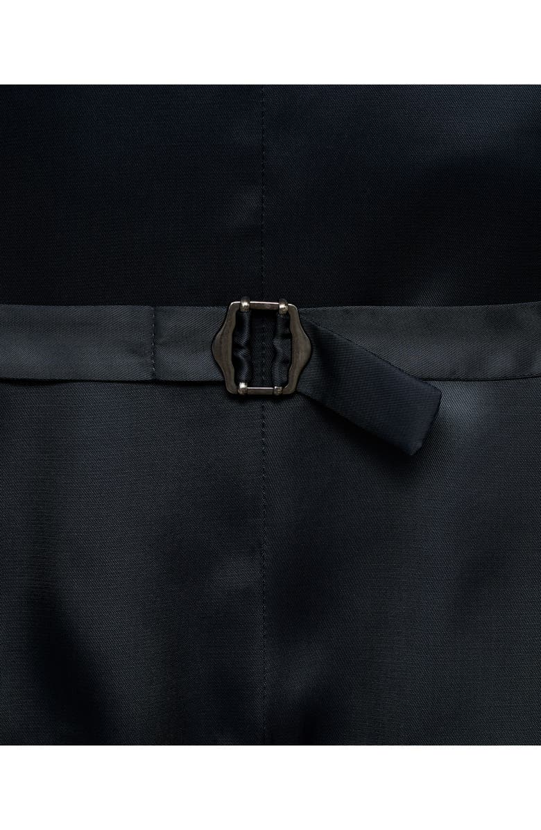 MANGO Slim Fit Suit Waistcoat, Alternate, color, Navy