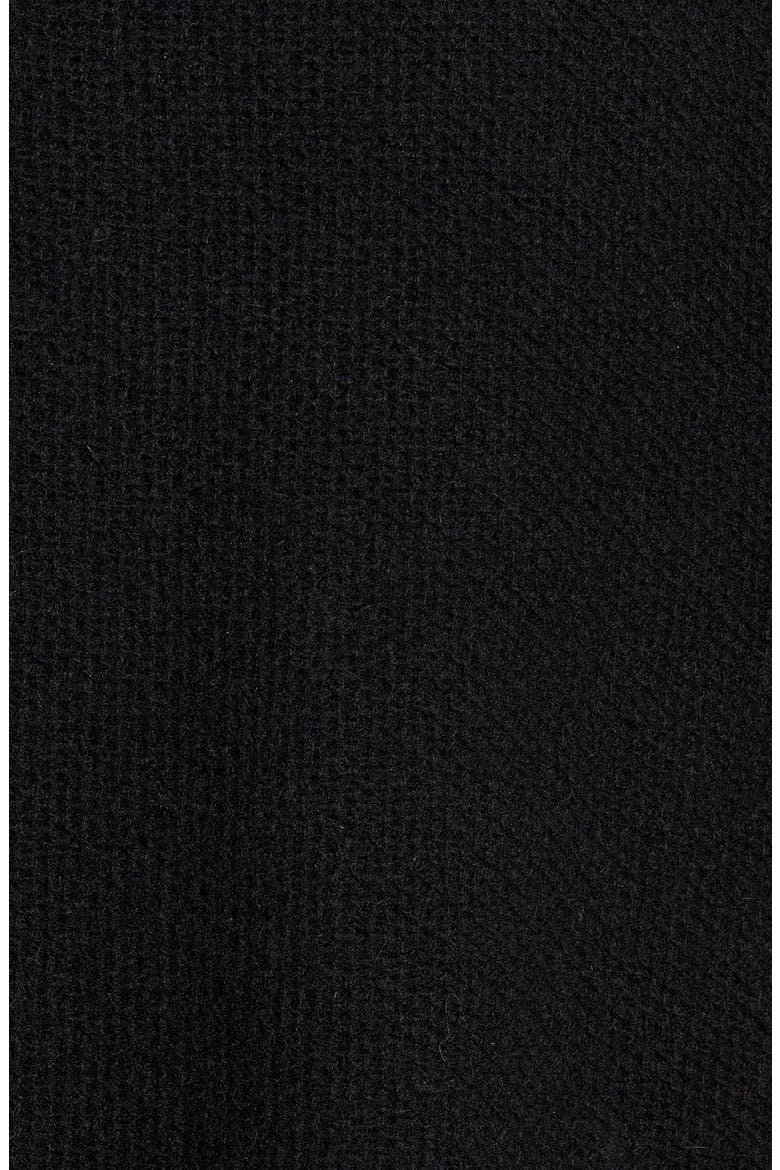 Cashmere Turtleneck Sweater, Alternate, color, BLACK