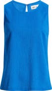 CITY BLUES Crinkle A-Line Tank