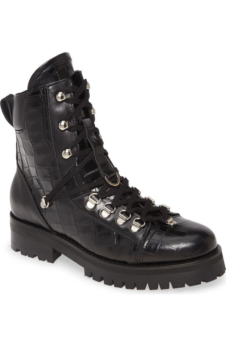AllSaints Franka Lace-Up Hiker Boot, Main, color,