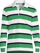 Lands' End Long Sleeve Rugby Shirt