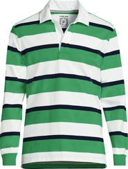 Lands' End Long Sleeve Rugby Shirt