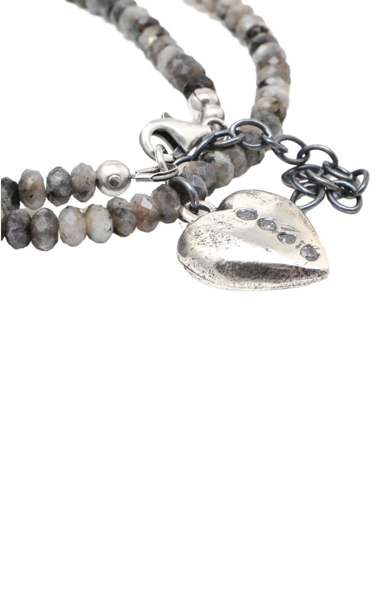 Collection 1304 Shining Love, Night Sky Silver Necklace, Alternate, color, Silver