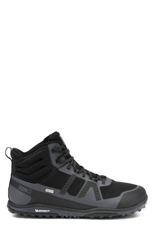 Xero Shoes Scrambler Mid Ii Wp Waterproof Hiking Boot In Black