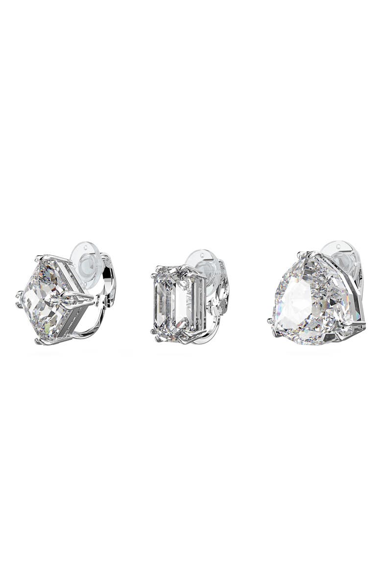 Swarovski Millenia Set of 3 Clip-On Earrings, Alternate, color, 