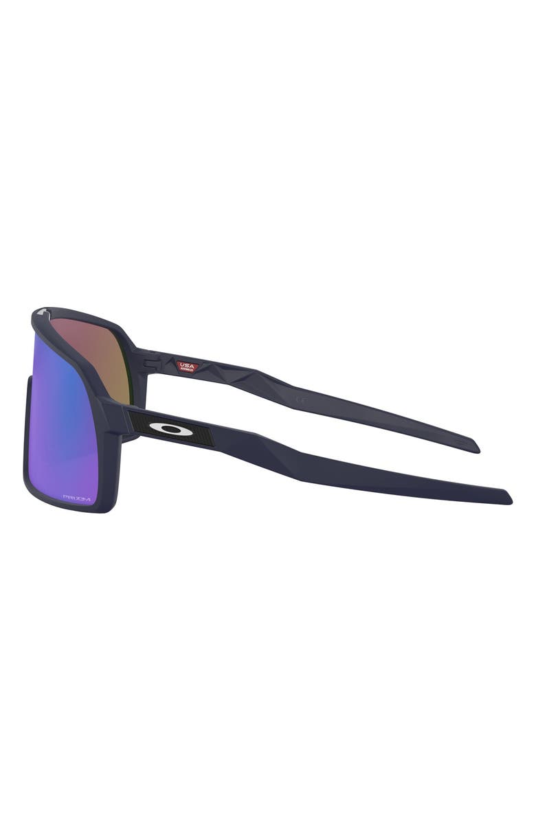 Oakley Sutro S 128mm Prizm<sup>™</sup> Wrap Shield Sunglasses, Alternate, color, Blue