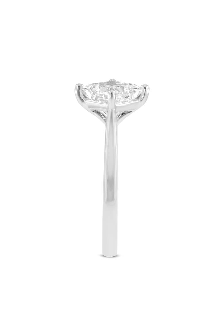 Elitsa 14K White Gold Princess Cut Lab Grown Diamond Solitaire Engagement Ring - 2.1 Ct, Alternate, color, 14K White Gold