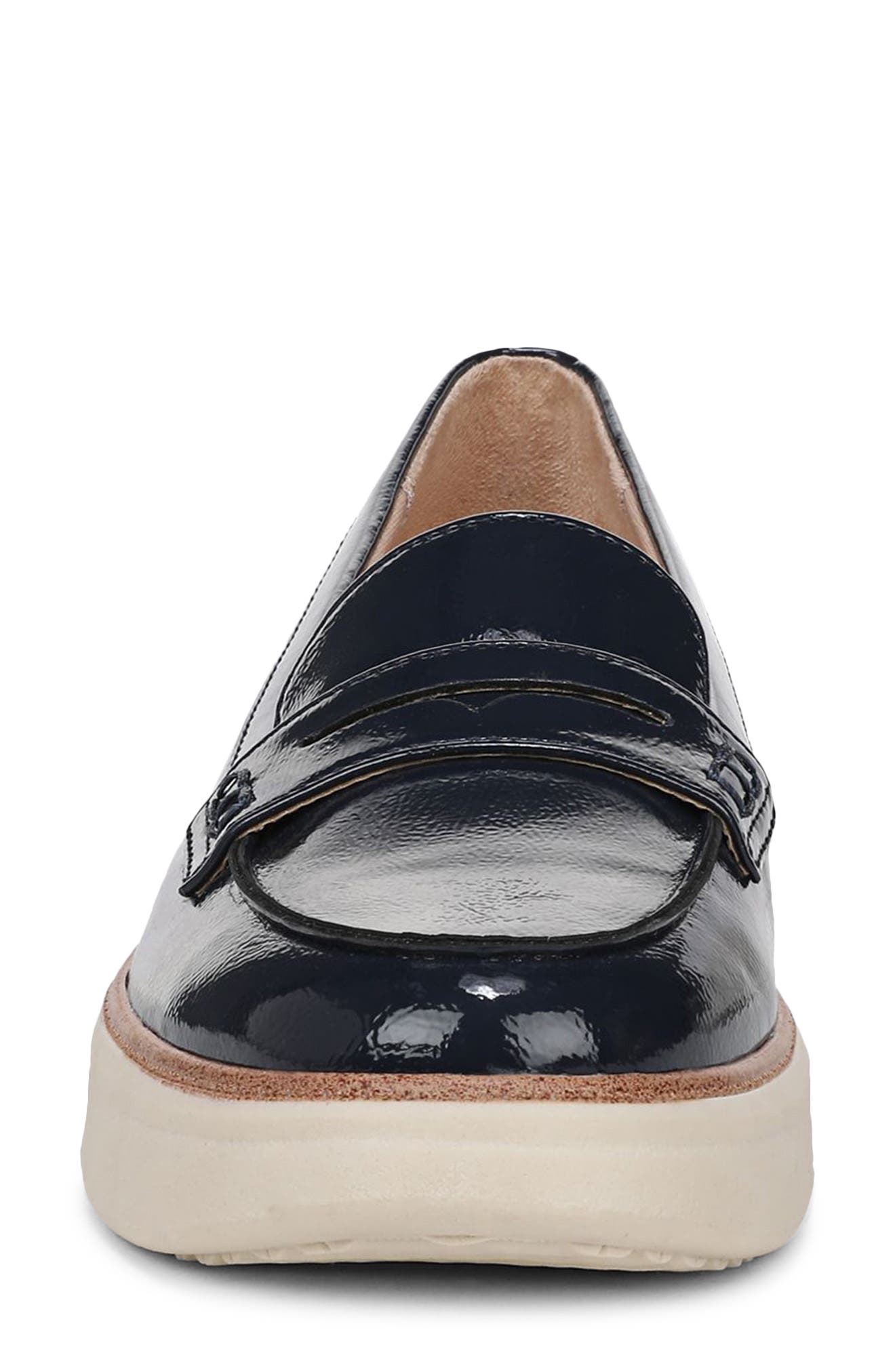 LifeStride Chelsea Platform Penny Loafer, Alternate, color, Luxury Navy