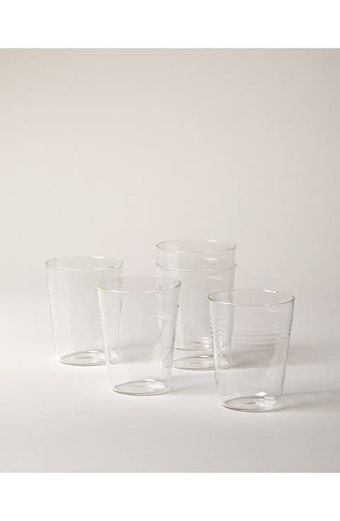 Small Set of 6 Drinking Glasses