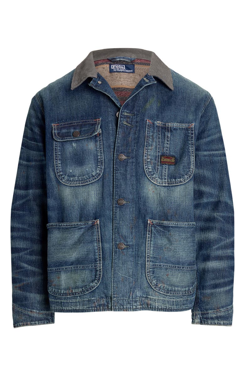 Polo Ralph Lauren Denim Utility Jacket, Alternate, color, 