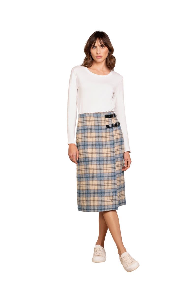 Celtic & Co. Midi Celt Kilt Skirt, Alternate, color, 