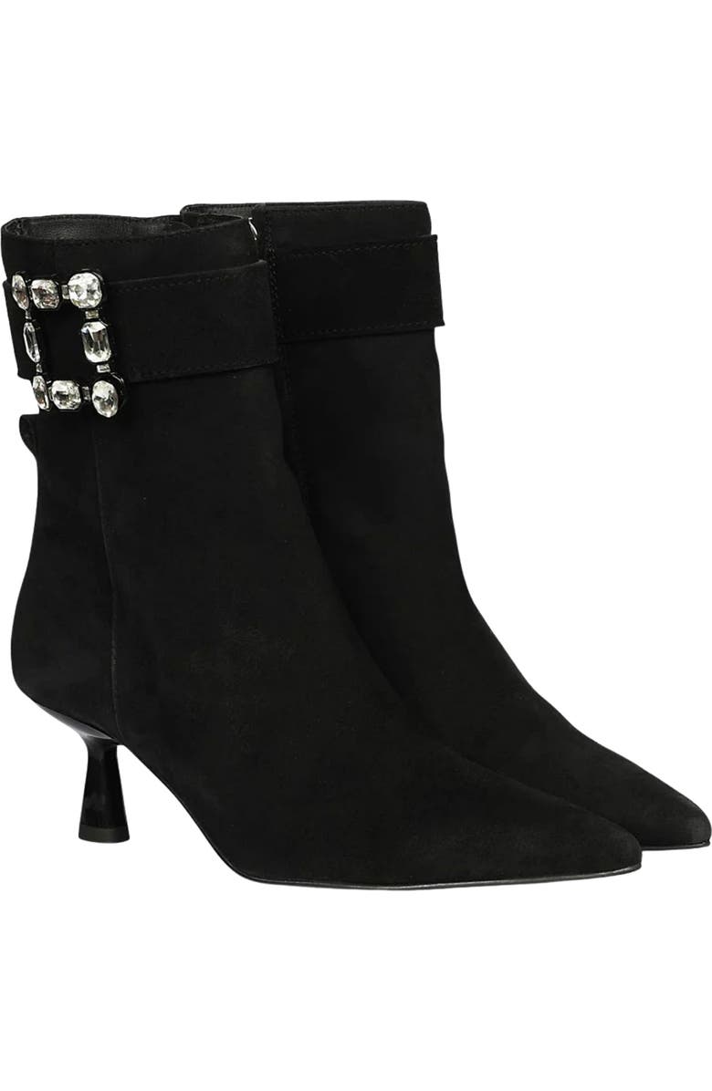 SAINT G Eishi Pointed Toe Bootie, Main, color, Black
