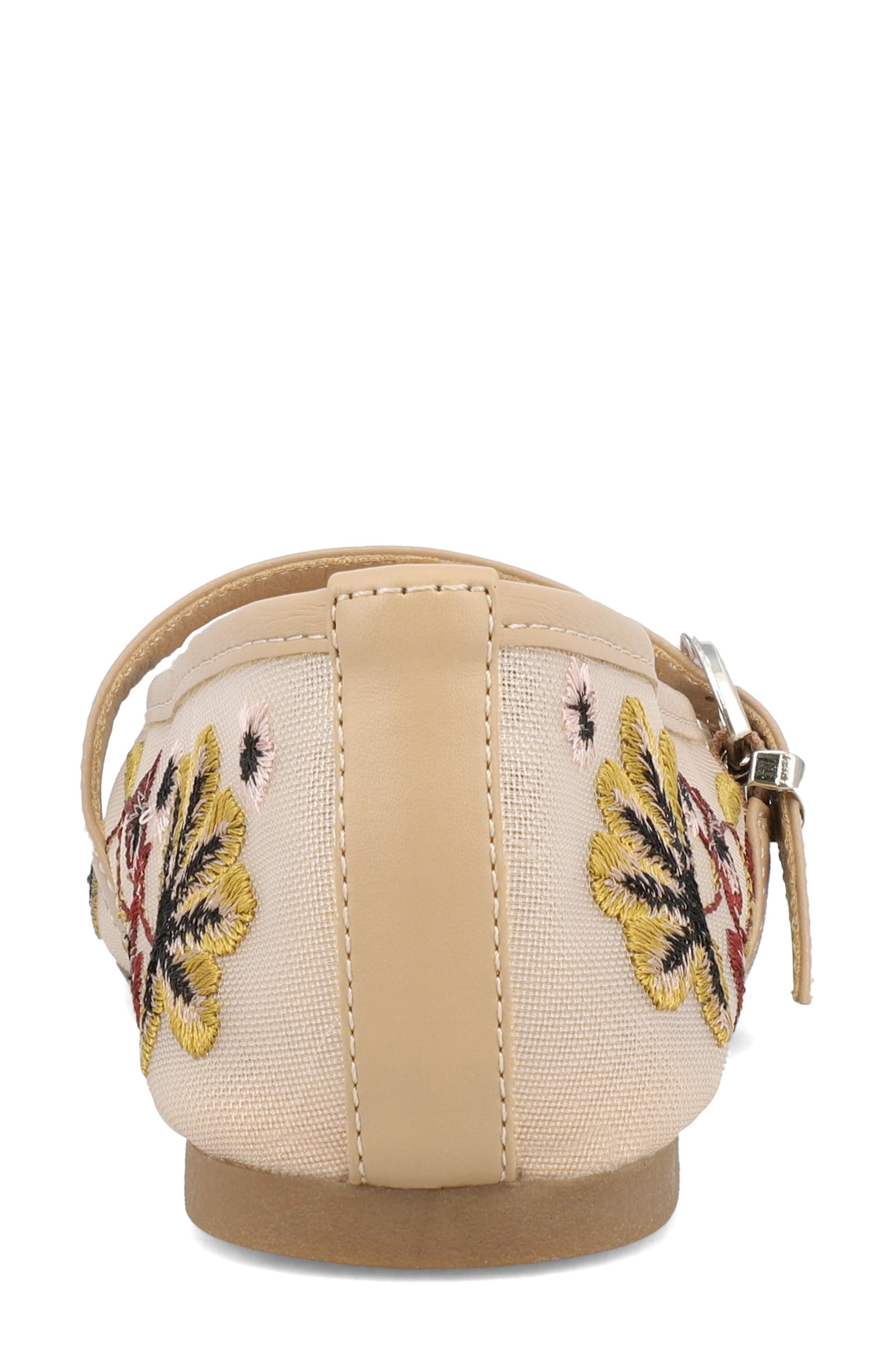 MIA Bluet Embroidered Mesh Mary Jane Flat, Alternate, color, Pink/ Black