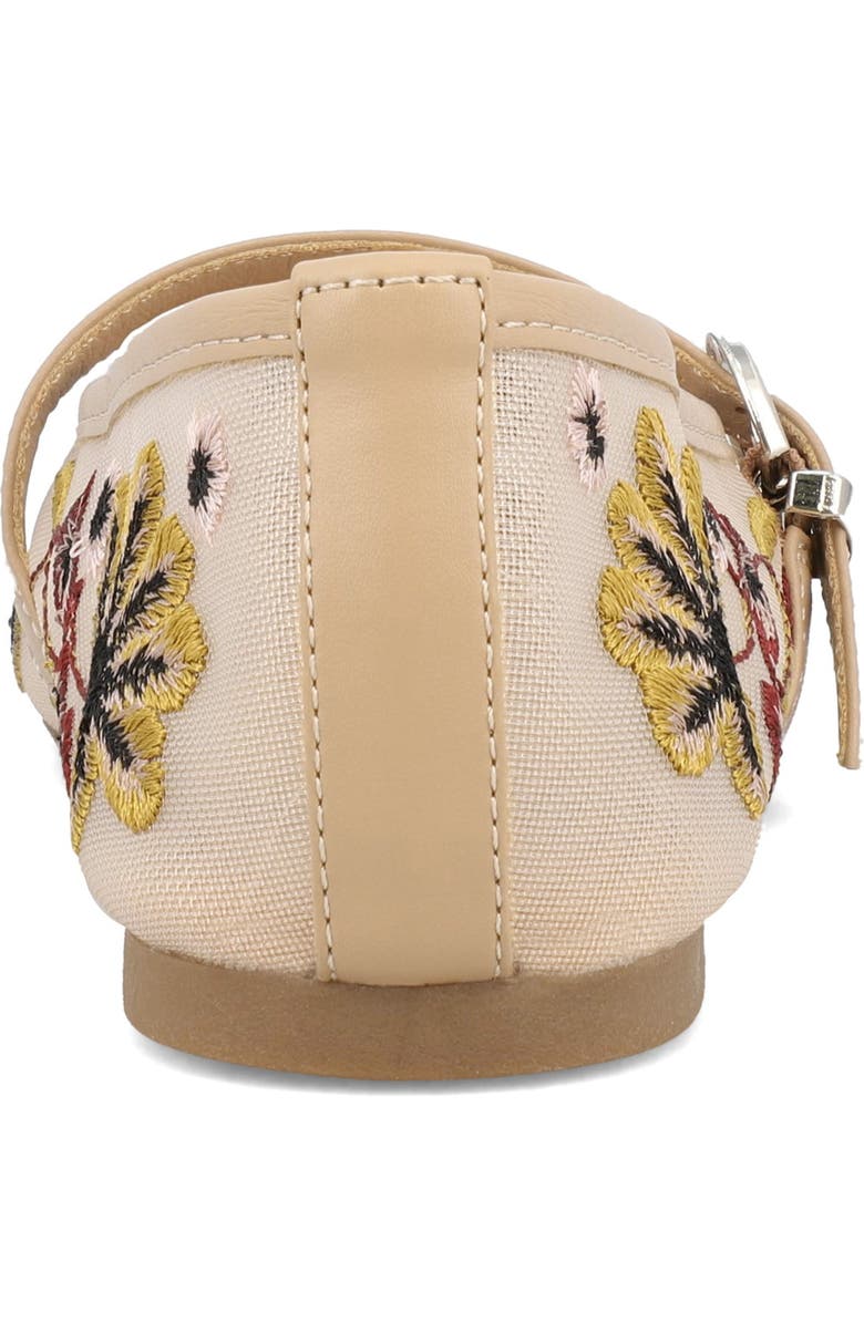 MIA Bluet Embroidered Mesh Mary Jane Flat, Alternate, color, Pink/ Black