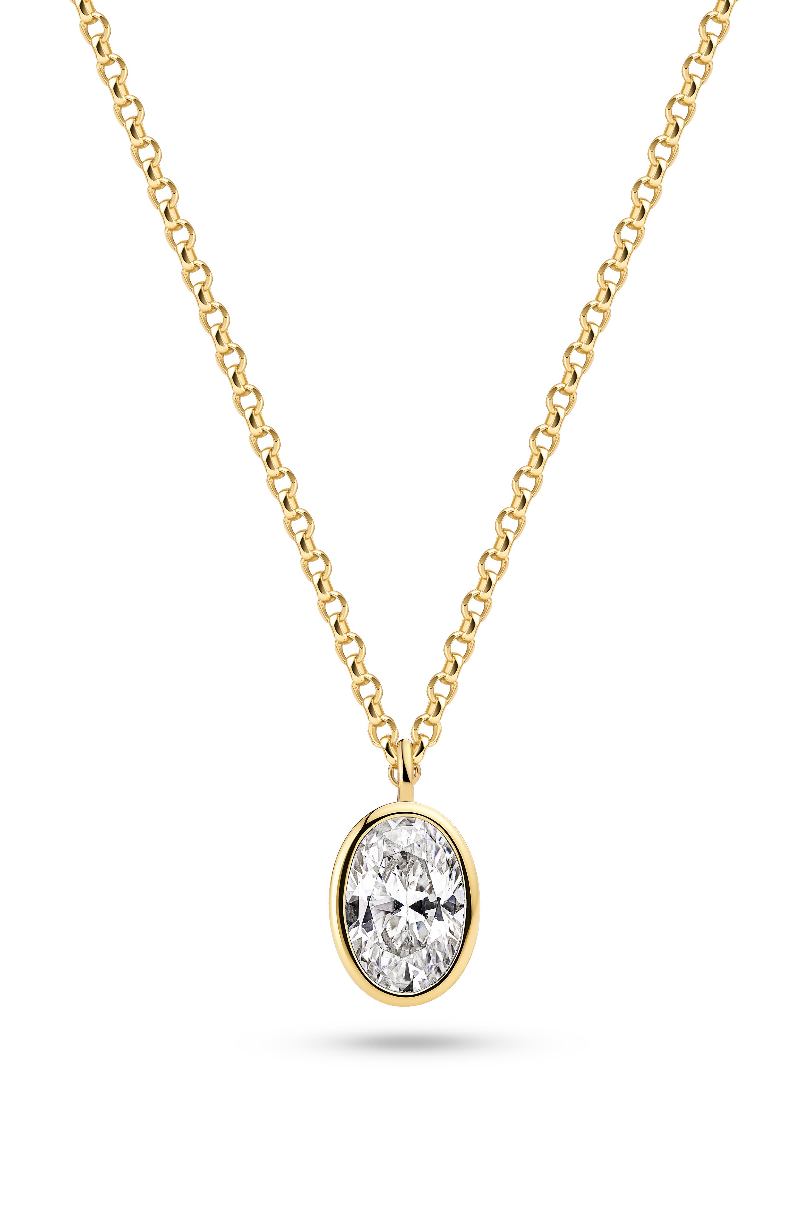 18K Gold Plated / White